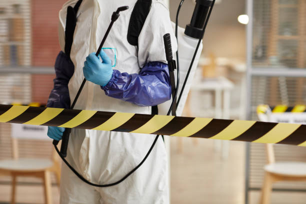 Professional Infectious Disease Decontamination technician working in Two Rivers, WI